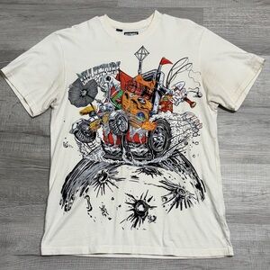 Billionaire Boys Club Oversized Monster Truck Tee in Cream